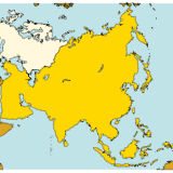 Accurate map of Asia