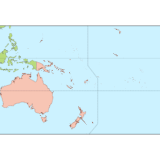 Accurate map of Oceania